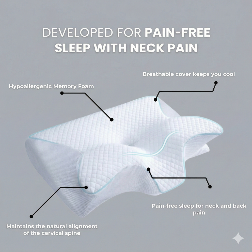 Amora Ergonomic Neck Pillow