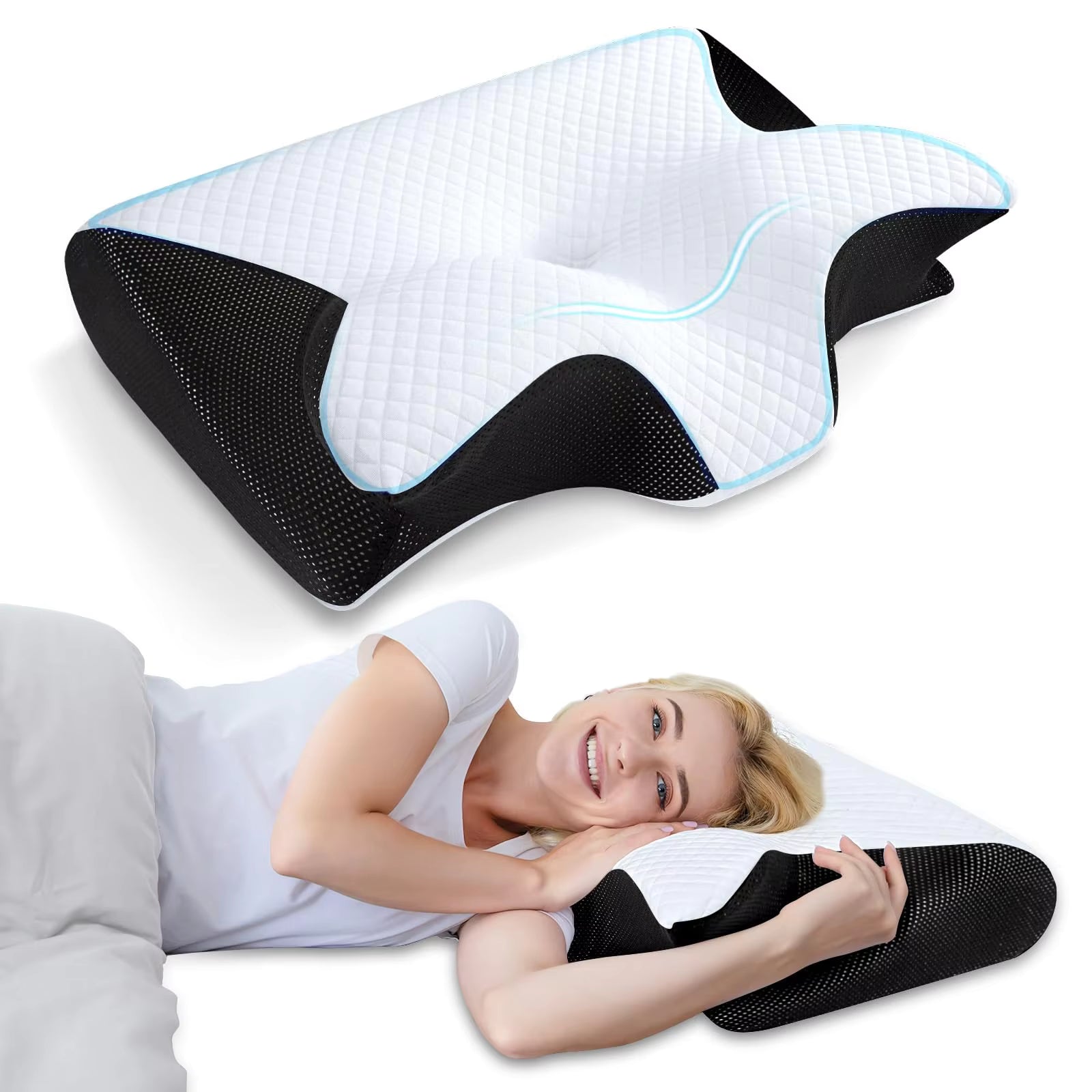 Amora Ergonomic Neck Pillow